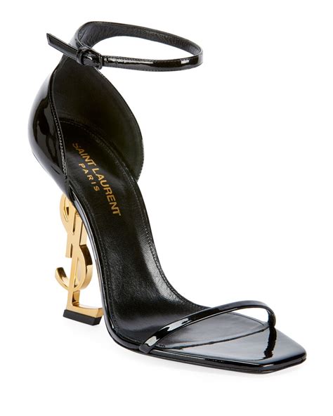 ysl heels paris|yves saint laurent sandals heels.